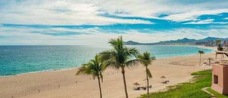 Una spiaggia nelle vicinanze