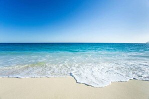 On the beach