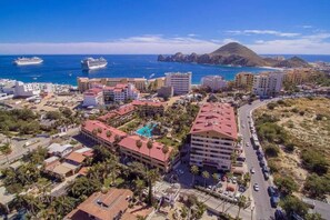 Aerial view - Casa Rey at Marina Sol 2BR Condo Great Location (Cabo San Lucas)
