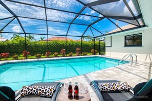 Una piscina climatizada