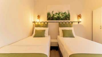 1 間臥室、埃及棉床單、高級寢具、Select Comfort 床墊