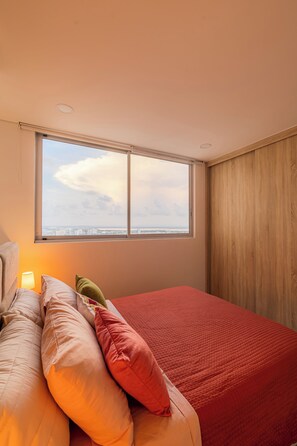 Gallery Apartment | Blackout drapes, free WiFi - Moderno Apartamento con diseño caribe (Cartagena)
