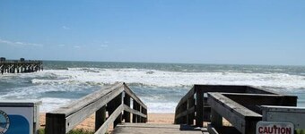 Close to beaches with miles of bike and walking paths