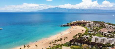 Ranta lähistöllä, rantapyyhkeitä