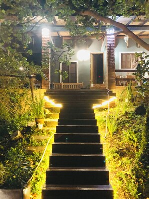 Overnattingsstedets uteområder