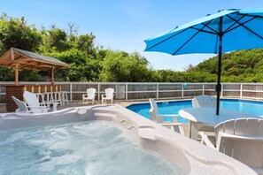 Pool - Fore Decs: Private Pool, Tiki Bar & Ocean Views (Corolla)