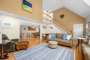 TV, fireplace, ping pong - Dog-Friendly Cape Home with Fire Pit (Mashpee)