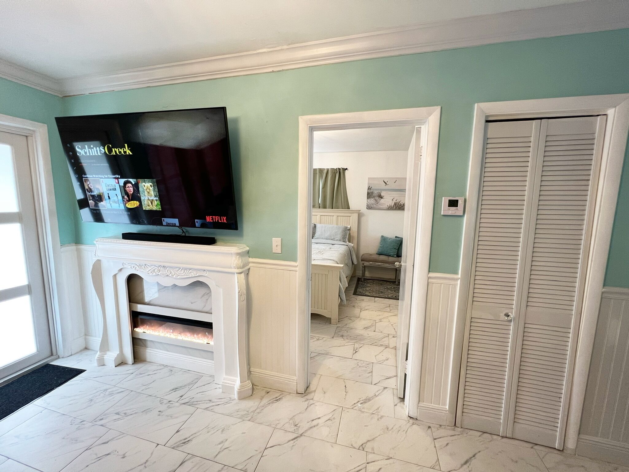 3 soverom, strykejern/-brett, wi-fi (inkludert) og sengetøy