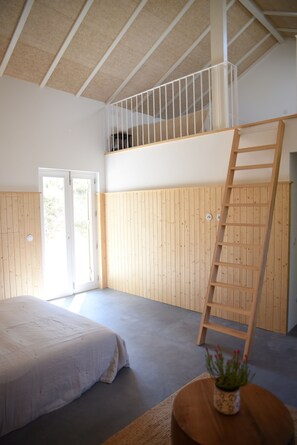 1 habitación y ropa de cama 