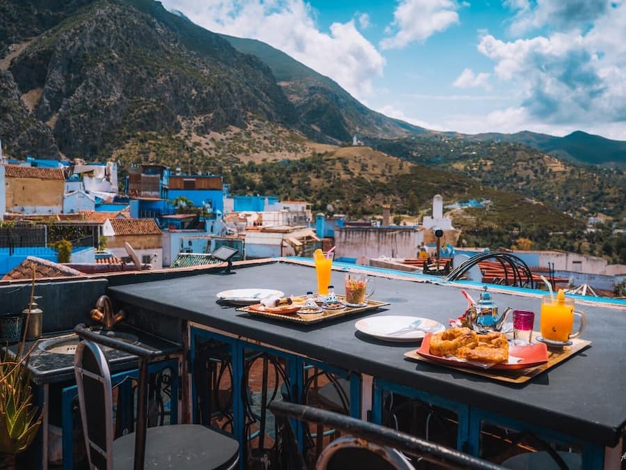 Terraza en la azotea