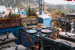 Rooftop terrace - Riad Azurite (Chefchaouen)