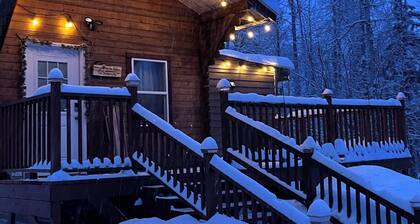 Cozy pet friendly cabin with stand alone sauna near Willow and Talkeetna Alaska