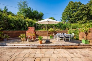 Outdoor dining - The Old Laundry, Exford (Exford)