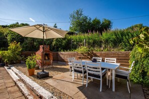 Outdoor dining - The Old Laundry, Exford (Exford)