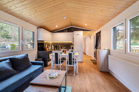 Interior. Chalet "Haus Zander" with Private Terrace & Air Conditioning