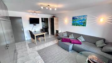 Fernseher, Tischtennisplatte