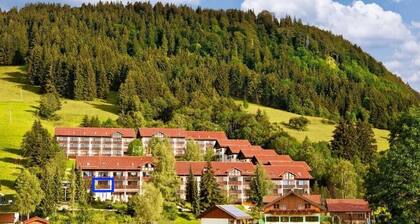 Appartement de vacances dans le "Ferienpark OberallgÀu" avec balcon et piscine commune