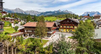 Einzimmerapartment 'Haus Excelsior Top 17' mit Bergblick, Balkon und WLAN