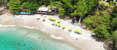 Beach nearby, beach towels
