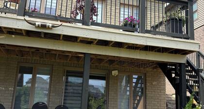 Studio unit with one bedroom double bed and one sofa bed