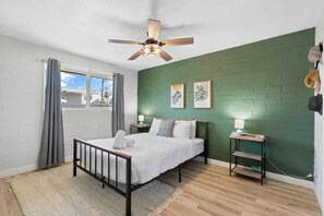 2 habitaciones, tabla de planchar con plancha y wifi