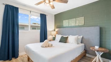 2 slaapkamers, een strijkplank/strijkijzer, wifi