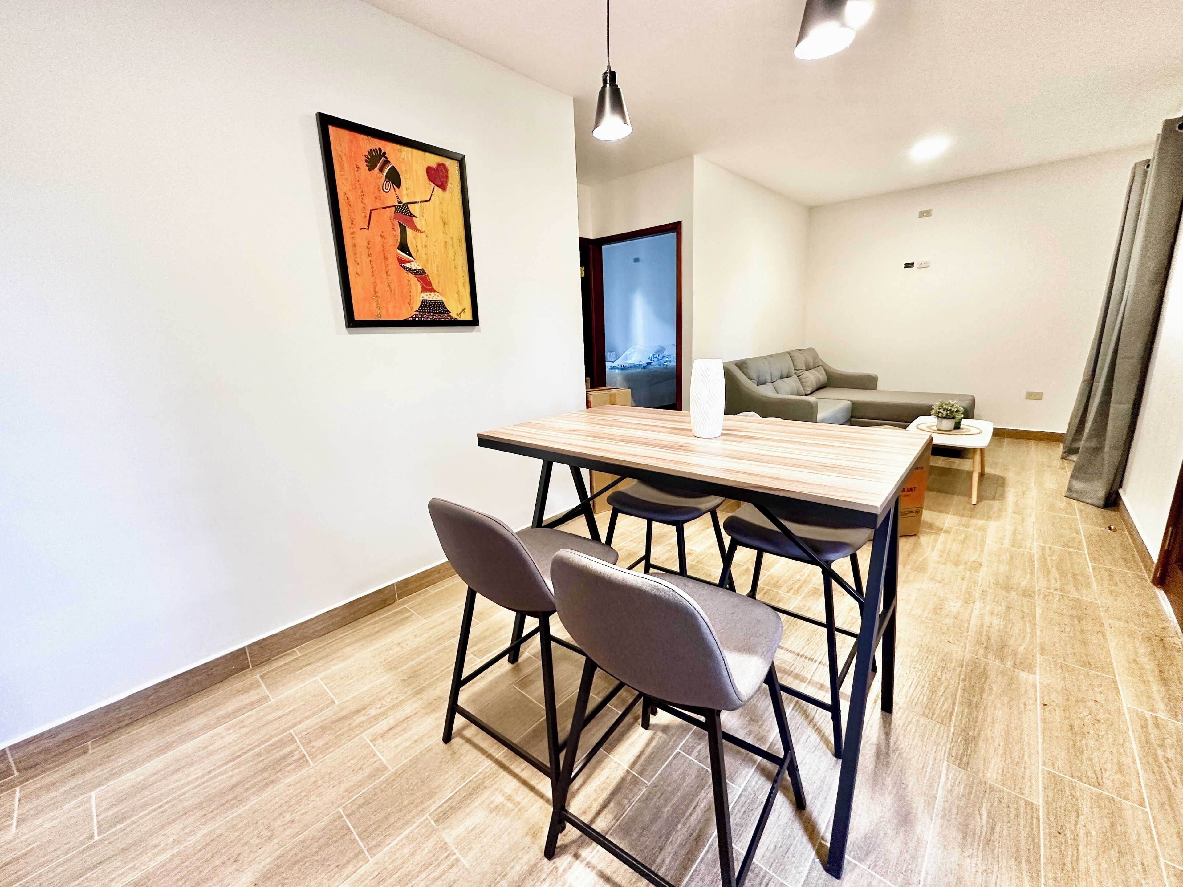 Basic Cabin, 2 Bedrooms | Private kitchen | Fridge, microwave, oven, dishwasher