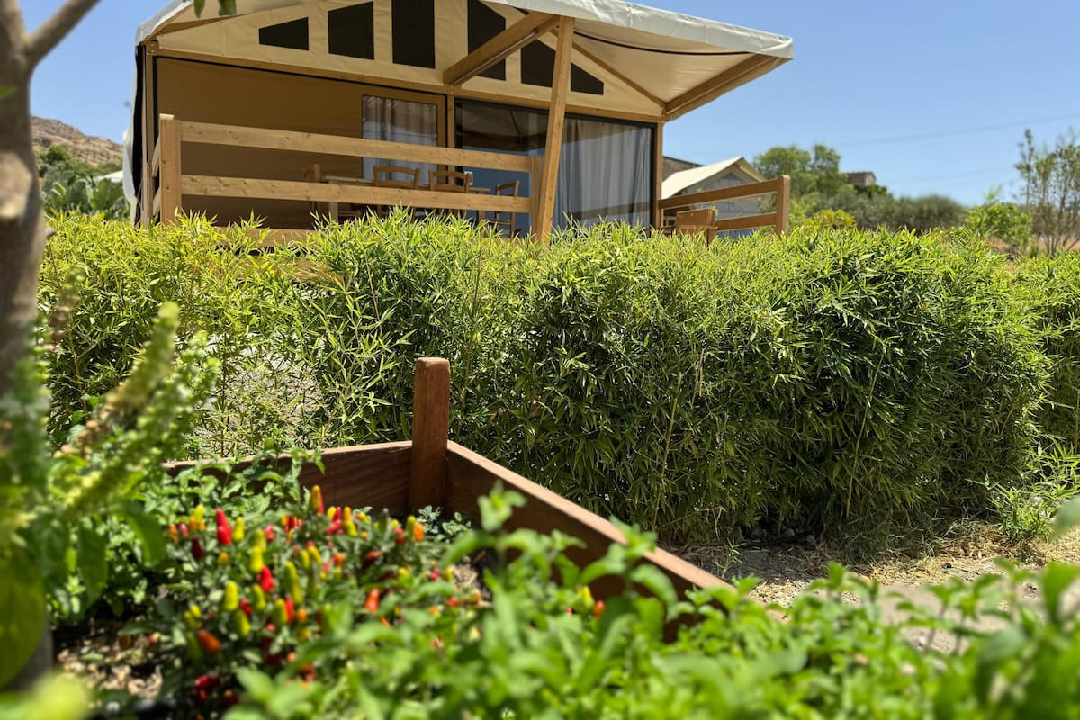 Family Tent | Premium bedding, down duvets, pillow-top beds, minibar