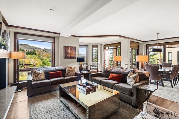 TV - Chamonix 26 | Snowmass Ski-In/Ski-Out Condo w/Shared Pool/Hot Tub/Private Washer/Dryer/WiFi (Snowmass Village)