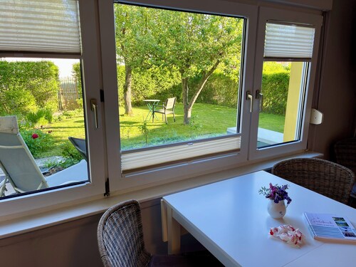 Urlaub mit Hund im Ferienhaus am See in Pragsdorf Mecklenb. Seenplatte