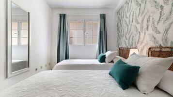 1 Schlafzimmer, Bügeleisen/Bügelbrett, kostenloses WLAN, Bettwäsche