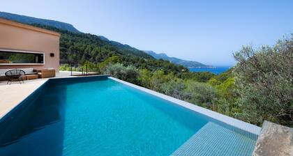 Casa de vacaciones 'Dream Property In Alconasser' con vistas al mar, piscina, terraza y Wi-Fi