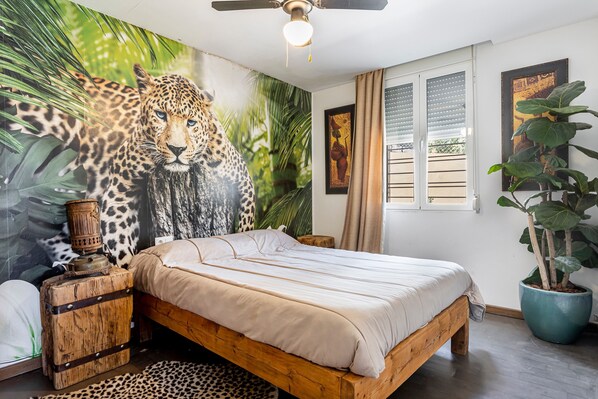 3 habitaciones, tabla de planchar con plancha y wifi gratis 
