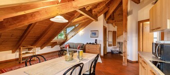 Ferienwohnung 'Panorama' mit Bergblick, privatem Garten und Wi-Fi