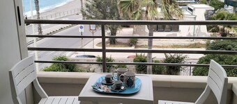 Holiday Apartment 'Solkira' close to the Beach with Sea View, Balcony & Wi-Fi
