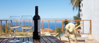 Vacation Home "Centenary Canarian Country House" with Sea View, Private Terrace & Wi-Fi