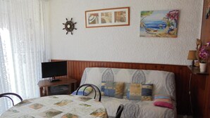 TV - Studio for 4, balcony, Argelès-sur-Mer (Argelès-sur-Mer)