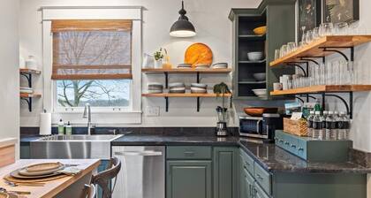 This circa 1917 house has been given new life with a thoughtful renovation by Castle & Key