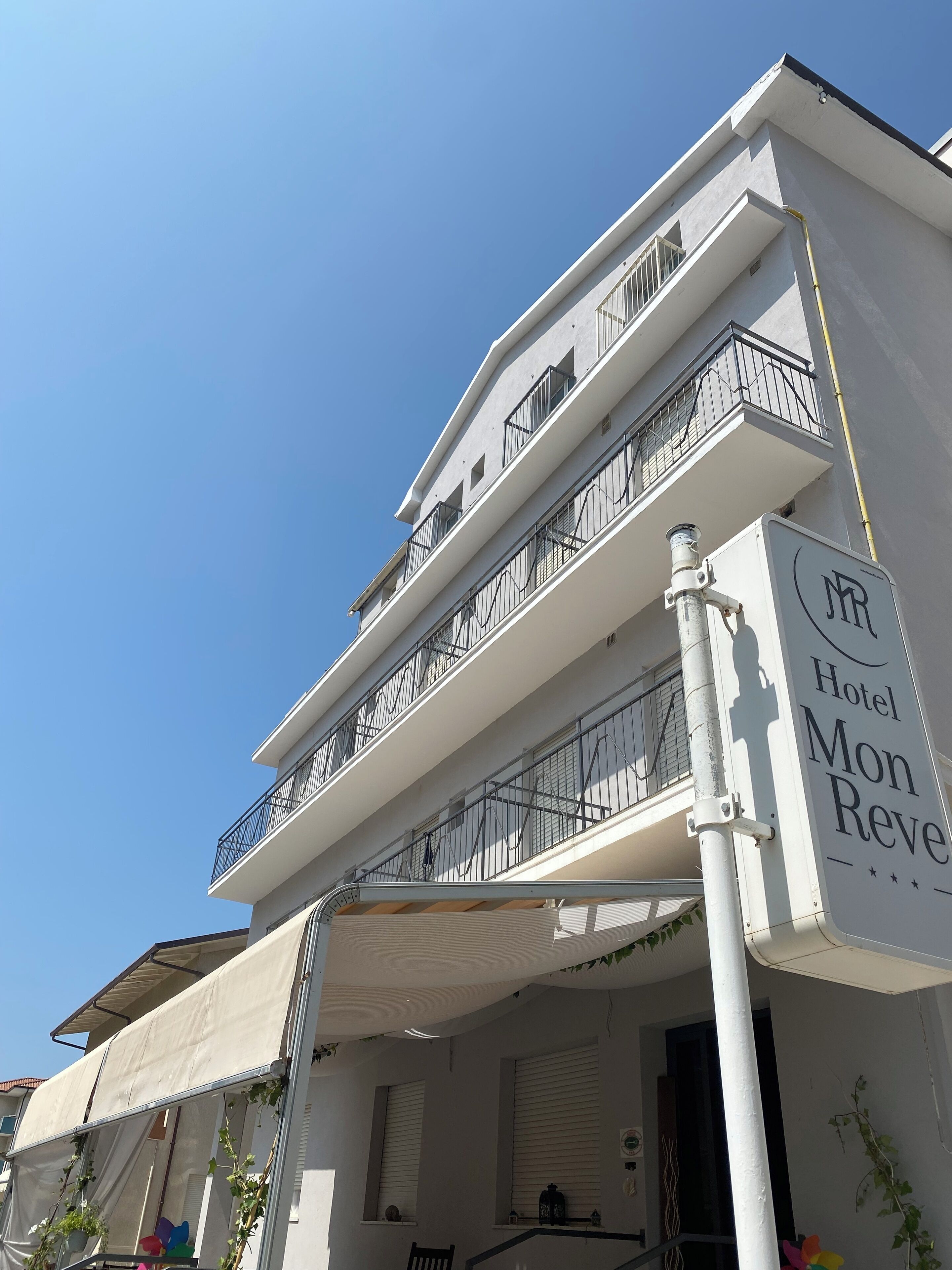 Fassade der Unterkunft