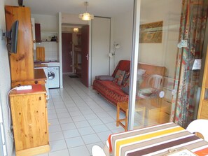 Interior - Studio for 4 pers. with parking near beach (Argelès-sur-Mer)