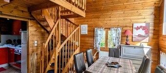 Cozy chalet with private pool in Val-d'Ajol, 3 bedrooms