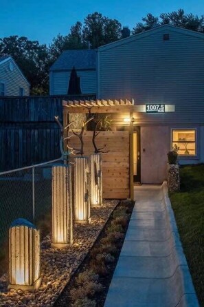 Exterior detail - Lux Studio Oasis! Hot Tub, Cozy Heated Floors! (Omaha)