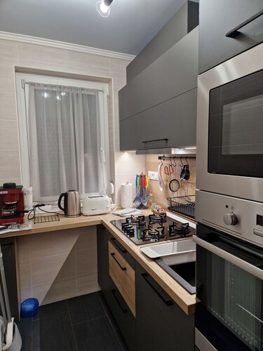 Holiday apartment with WIFI and outside grill
