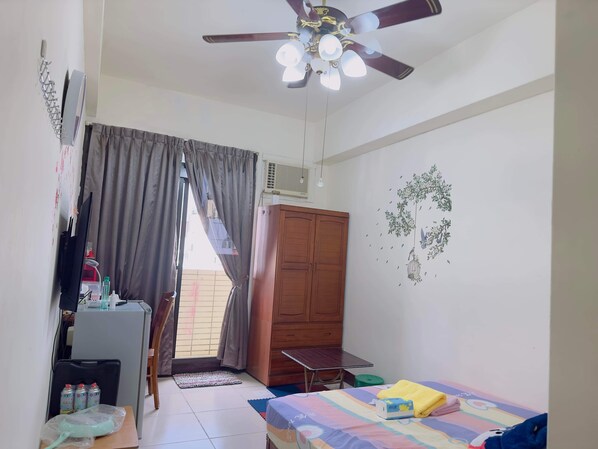 1 habitación y ropa de cama