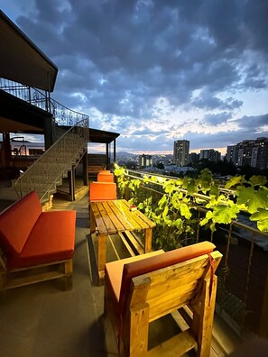 City Double Room | Balcony view