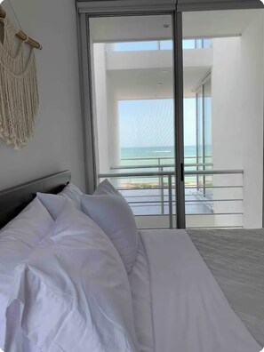 3 bedrooms, iron/ironing board, free WiFi, bed sheets - Beach front property at the Emerald Coast of the Yucatan Peninsula. (San Benito)