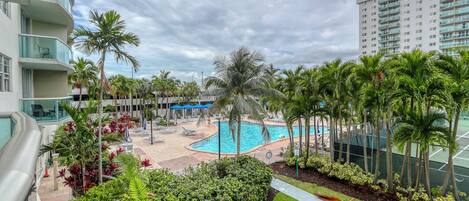 Departamento Confort | Vista del balcón