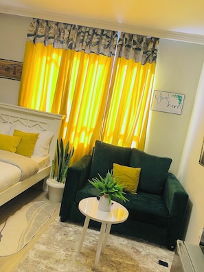 1 bedroom, iron/ironing board, free WiFi, bed sheets