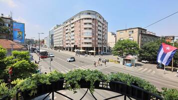 Deluxe kamer, 1 twee- of 2 eenpersoonsbedden | Terras