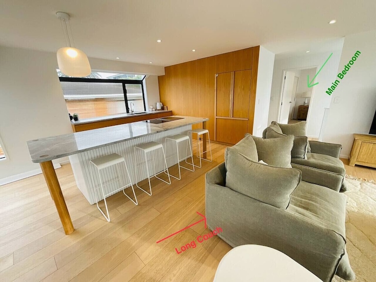 Deluxe Downtown: Sleeps 8+/250m-beach/600m-town - Mount Maunganui